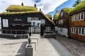 Aarvegur Street view in Torshavn city